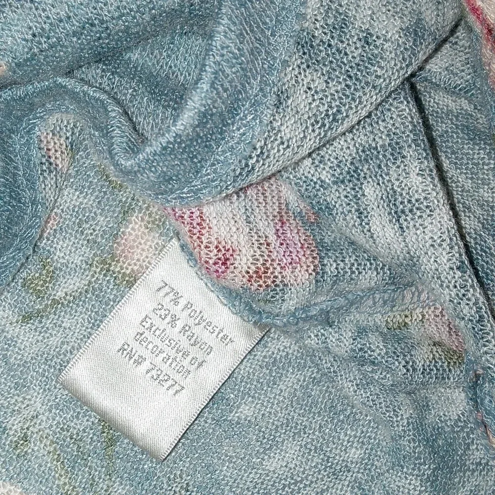 5 for $10 Disney Longsleeve "All The Flowers Sleep in Winter" Tunic - Picture 2 of 6